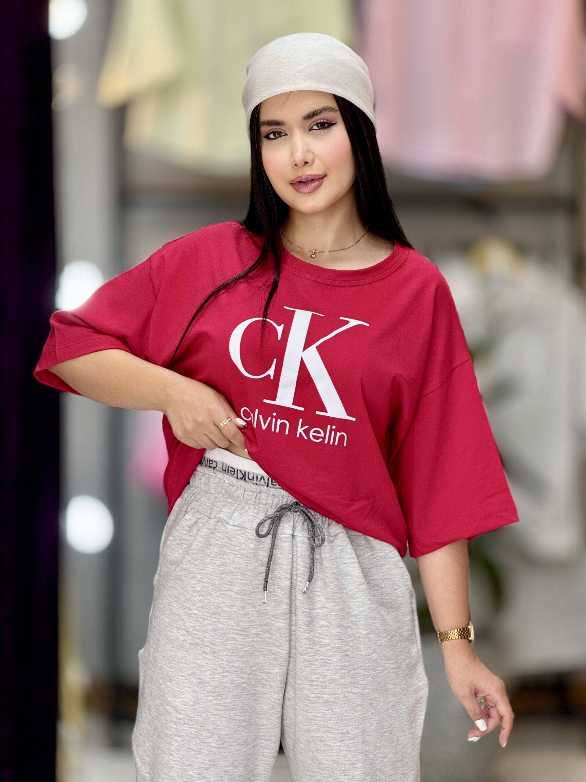 ست تیشرت شلوار Ck کد ۰۲۱۳